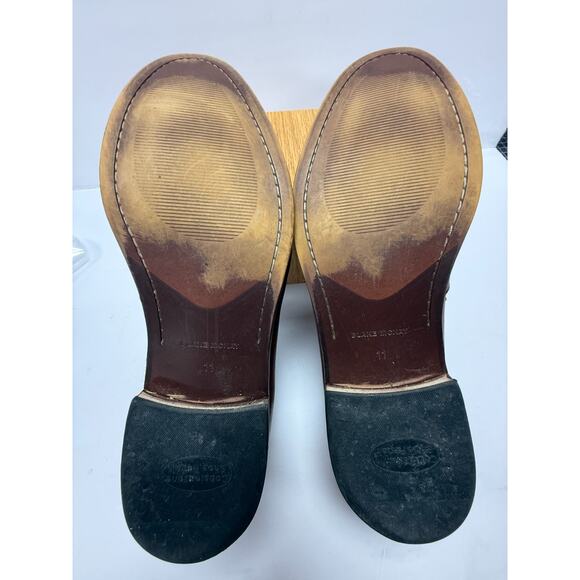 Blake McKay Brown Leather Penny Loafers Classic Dress Shoes Men’s 11 main image 6